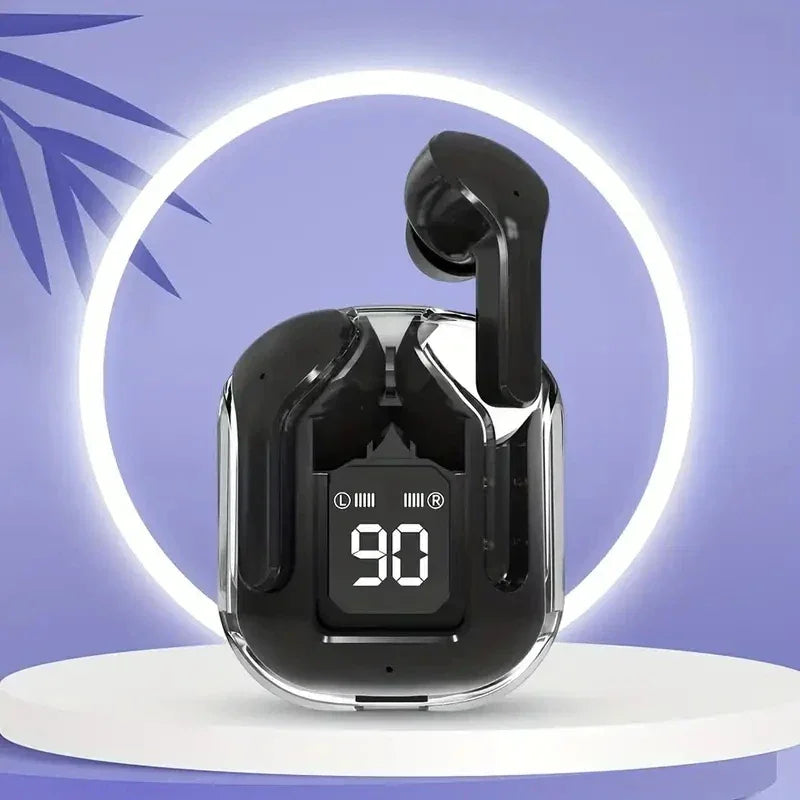 Original T2 Wireless Bluetooth Earphone Transparent HIFI Headphones - Gadgets