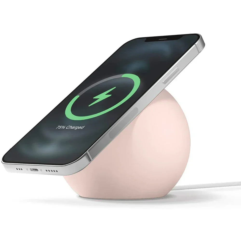 Magnetic Silicone Charging Stand for MagSafe Devices - Gadgets