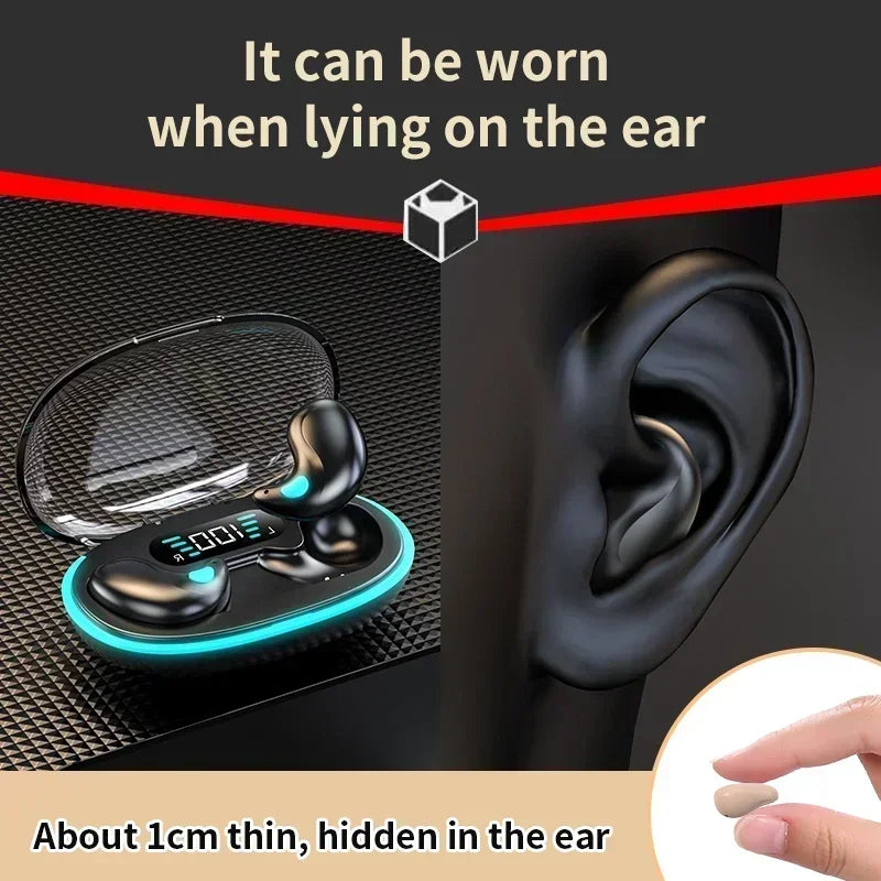 X55 Sleeping Earbuds Wireless Mini Headphones - Gadgets