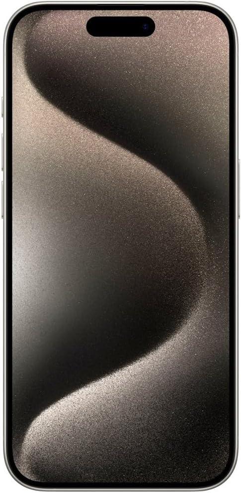 Apple iPhone 15 Pro Max - 256GB - Natural Titanium (Unlocked, Renewed)