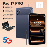 Global Version 5G Pad 17 Pro Max 10.1Inch Android Tablet 16GB+1TB 10000mAh Battery