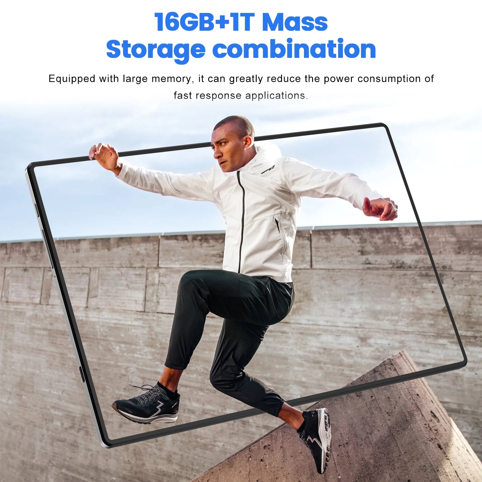 Pro 13 Android Tablet with 10.1 Inch Display Snapdragon 8 Gen3 16GB RAM 1TB ROM  10000mAh Battery 5G LTE and GPS