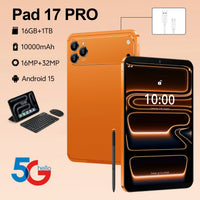Global Version 5G Pad 17 Pro Max 10.1Inch Android Tablet 16GB+1TB 10000mAh Battery
