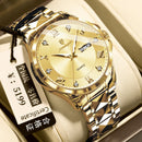 Men's Luxury-Style Quartz Watch — Day/Date, Stainless Steel Bracelet — product image 12