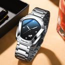 BINBOND Men's Quartz Watch — Crystal-Accent Dial, Steel Bracelet — product image 4