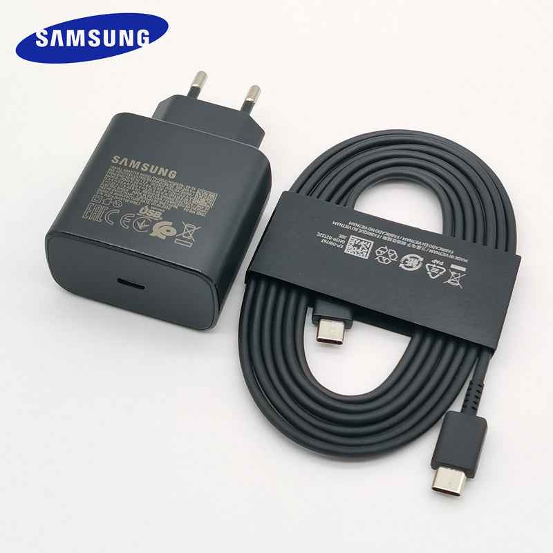 45W fast charging head British black