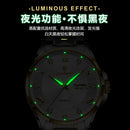 Men's Luxury-Style Quartz Watch — Day/Date, Stainless Steel Bracelet — product image 3