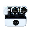 New magnetic wireless lapel microphone, outdoor phone mukbang video recording, noise-cancelling wireless microphone