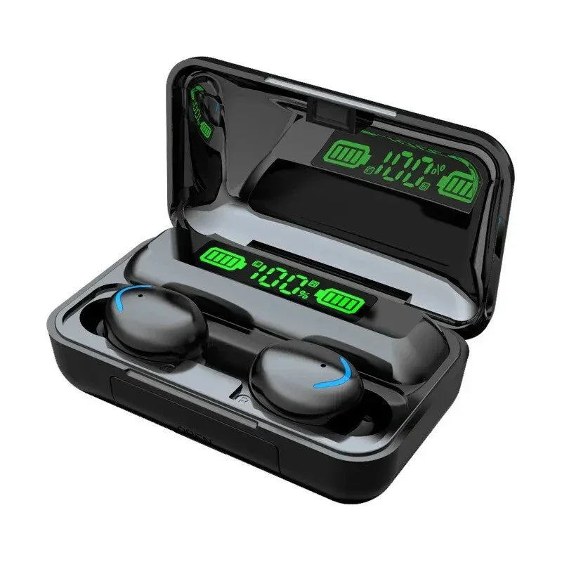 F9 Wireless Earphones Bluetooth TWS with LED Display - Gadgets