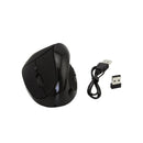 PloutoRich Wireless Vertical Mouse - Ergonomic Rechargeable Design - Gadgets