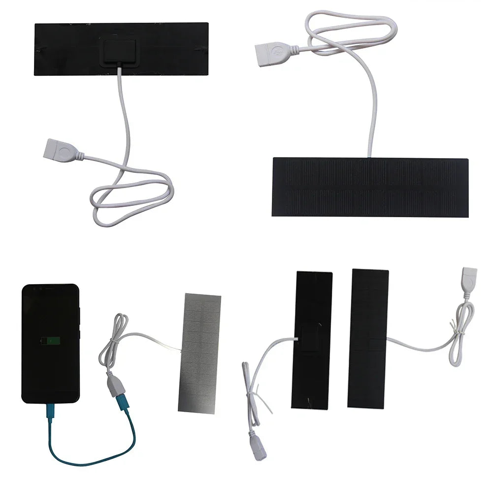 APWIKOGER Mini Solar Panel Portable Battery Mobile Phone Charging Bank - Gadgets