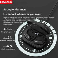 ERAZER XT60 PRO wireless in-ear earphones with charging case, Bluetooth 5.3, waterproof design