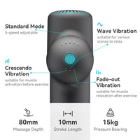Booster Massage Gun Electric Neck Massager - Gadgets
