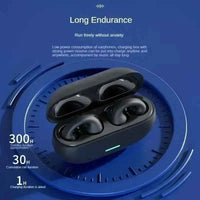 Technova T75 Bluetooth 5.3 true wireless in-ear headphones in black charging case, sports headset