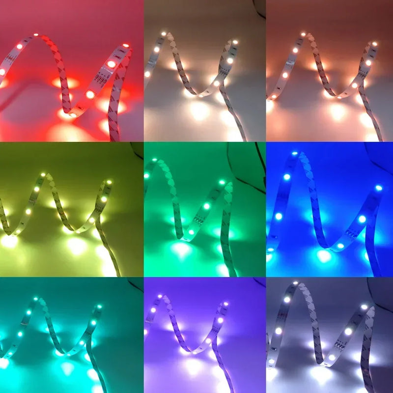 Smart LED Strip Light 5050 RGB USB with Bluetooth APP Remote Control