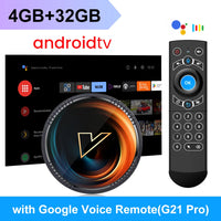 W2 ATV androidtv 11.0 Smart TV Box Amlogic S905W2 Support Google Voice Input 8K Video 4K 60fps AV1 Dual Wifi BT4.0 Media Player