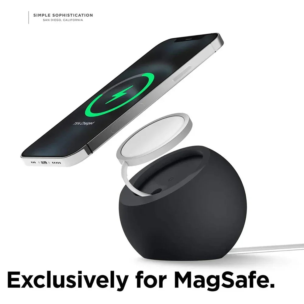 Magnetic Silicone Charging Stand for MagSafe Devices