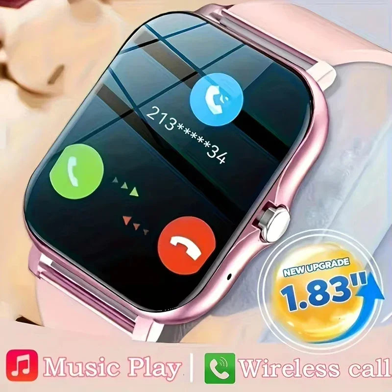KESHUYOU 2025 New Smart Watch Bluetooth Talking Blood Oxygen/Blood Pressure Monitor