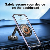 Magnetic Wireless Car Charger Stand for iPhone 15/14/13/12 - Gadgets