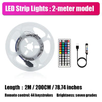 Smart LED Strip Lights with Wireless Remote Control - Gadgets