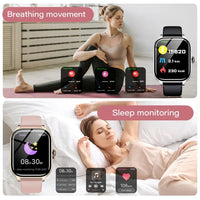 LAXASFIT 2025 New Smart Watch: Bluetooth Call & Message Reminder - Gadgets