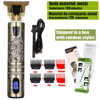 T9 Hair Clipper - Electric Beard and Body Hair Trimmer for Men - Gadgets