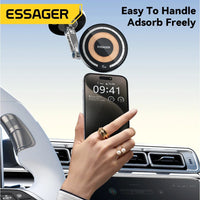 Essager Magnetic Wireless Charger Car Phone Holder 15W Fast Charging - Gadgets