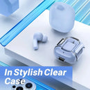 Original T2 Wireless Bluetooth Earphone Transparent HIFI Headphones - Gadgets