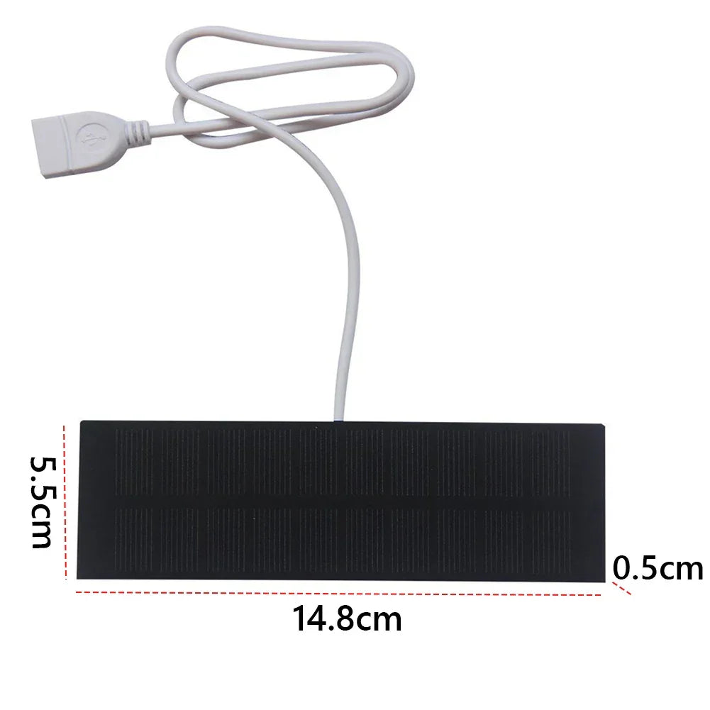 APWIKOGER Mini Solar Panel Portable Battery Mobile Phone Charging Bank - Gadgets