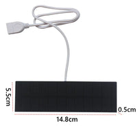 APWIKOGER Mini Solar Panel Portable Battery Mobile Phone Charging Bank - Gadgets