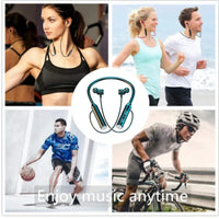 XYJS Wireless Bluetooth Earphones Neckband Headphones - Gadgets