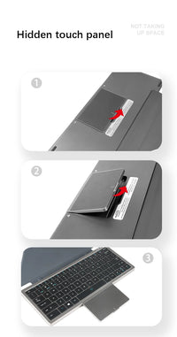 GLF-S2 10.9+10.95 Inch Dual Screen Laptop Intel i3 1215U N100 Touchscreen Notebook WIFI 6 180° flip Win11 Laptop Tablet Computer