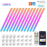 Smart LED Wall Light RGB IC Strip - DIY Atmosphere Night Light - Gadgets