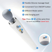 Portable Electric Handheld Massage Stick - Gadgets