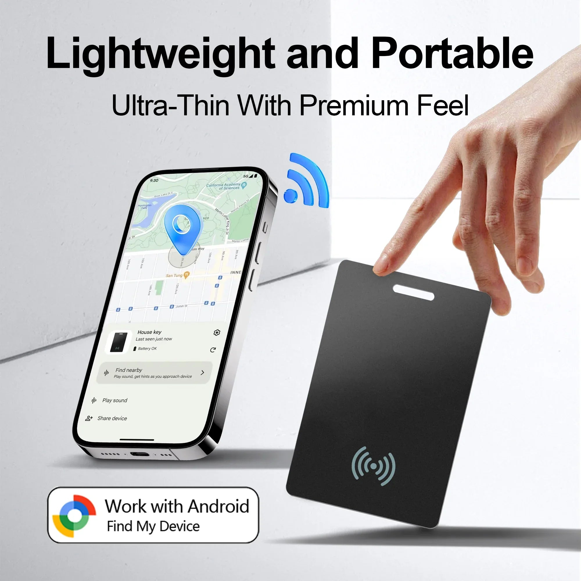 Peocke Anti-Loss Wallet GPS Tracker - Gadgets