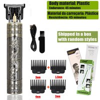 T9 Hair Clipper - Electric Beard and Body Hair Trimmer for Men - Gadgets