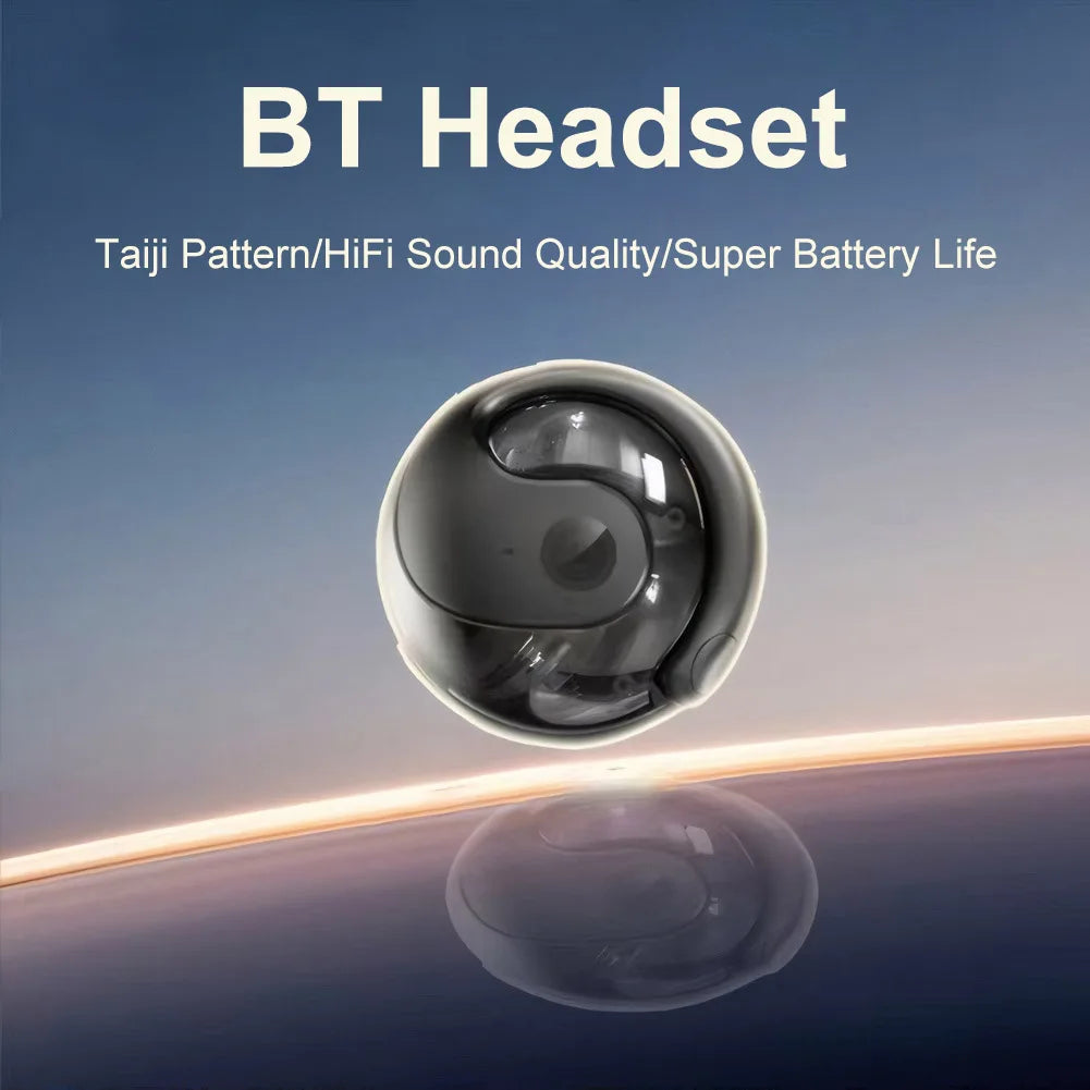 Technova AI Translation Earbuds in-ear Bluetooth translator headset, black/gray