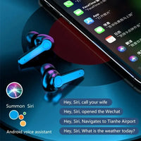 M19 Headset TWS Earphone with Touch Control and LED Display - Gadgets