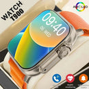 LAXASFIT T900Ultra Smartwatch - Bluetooth Talk & Fitness Tracker - Gadgets