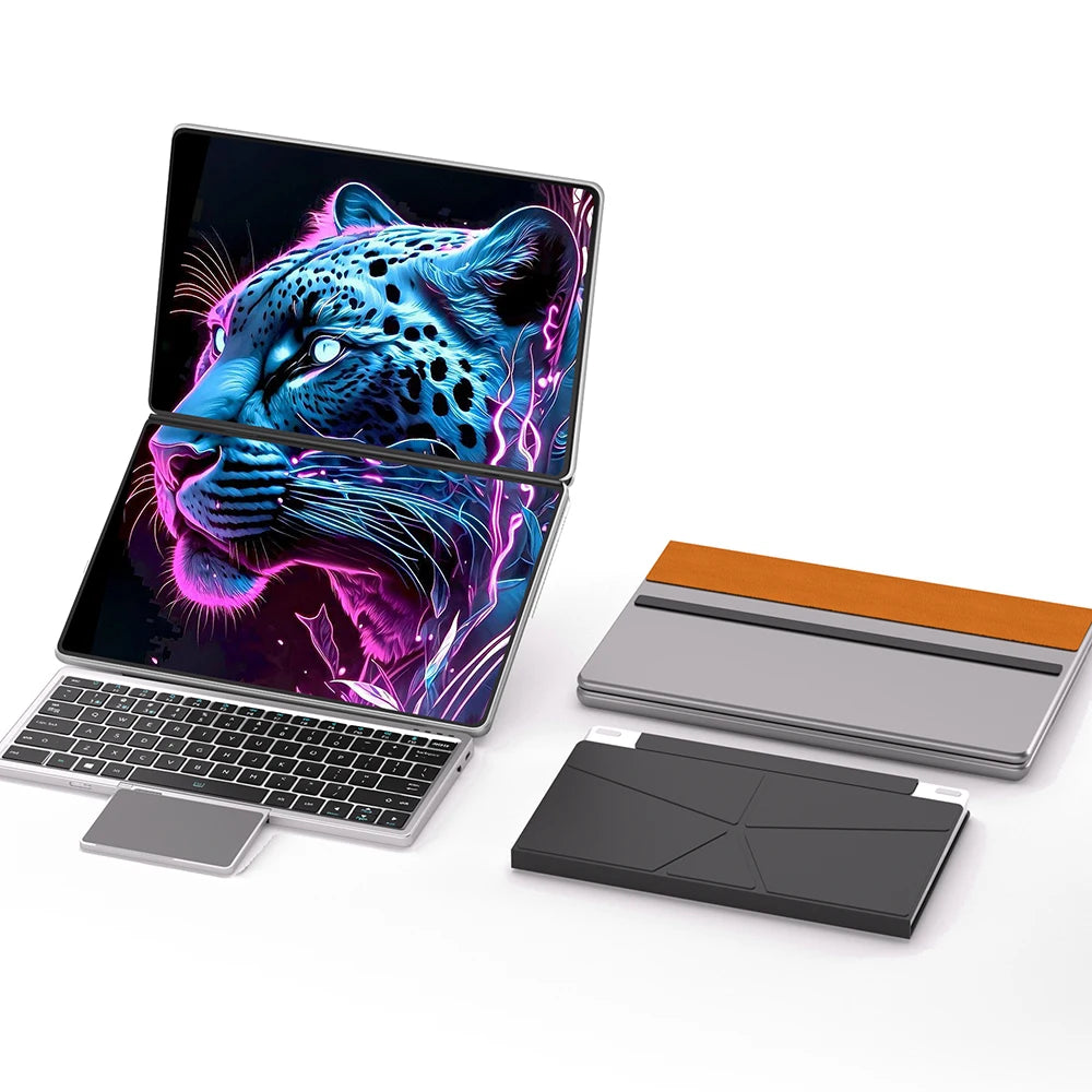 GLF-S2 Dual-Screen Laptop — Twin 10.9" Touch, Intel i3-1215U/N100, 2-in-1 — product image 2