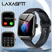 LAXASFIT 2025 New Smart Watch: Bluetooth Call & Message Reminder - Gadgets