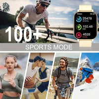 KESHUYOU 2025 New Smart Watch Bluetooth Talking Blood Oxygen/Blood Pressure Monitor - Gadgets