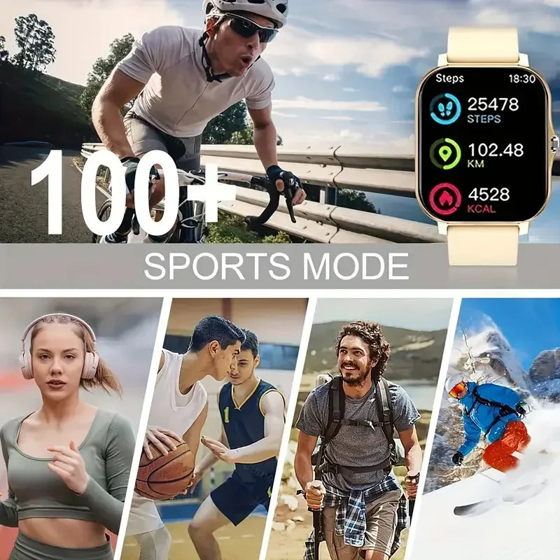 KESHUYOU 2025 New Smart Watch Bluetooth Talking Blood Oxygen/Blood Pressure Monitor - Gadgets