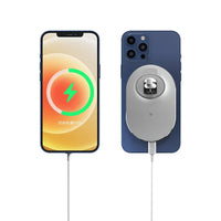 Magnetic Cell Phone Car Holder with Qi Wireless Charging - Gadgets