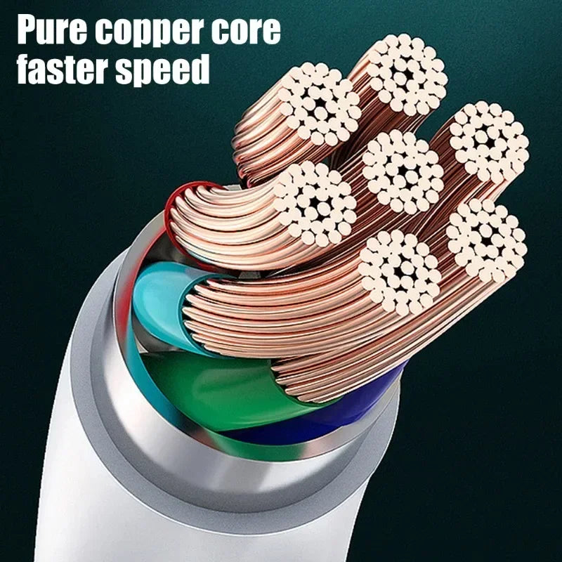 300W Super Fast Charging USB Type C Data Cable USB To Type C Data Line Fast Charger for Samsung Xiaomi Huawei Android Universal