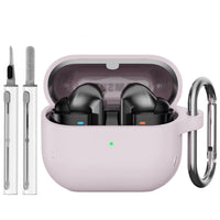 for samsung buds 3/galaxy buds3 pro case with cleaning kit silicone protective cover for galaxy buds 3 buzz 3Pro with keychain