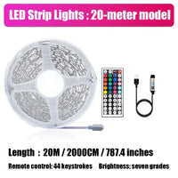 Smart LED Strip Lights with Wireless Remote Control - Gadgets