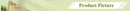 AI Translation Earbuds banner with Product Picture label on a light green background and a wooden table on the left.