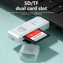 elough 2 in 1 USB 3.0 Card Reader Micro TF SD Card Reader USB Adapter - Gadgets