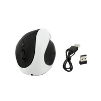 PloutoRich Wireless Vertical Mouse - Ergonomic Rechargeable Design - Gadgets